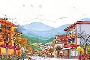 零下一度半中结霜的窗玻璃与呼出的白气