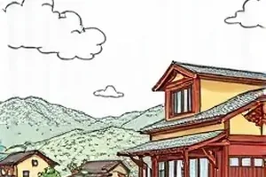 灯下抄写员中深夜台灯与手写稿纸的局部